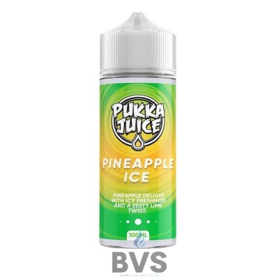 Pineapple Ice 100ml Shortfill by Pukka Juice