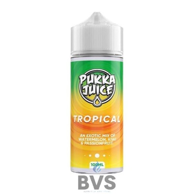Tropical 100ml Shortfill by Pukka Juice