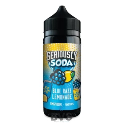 Blue Razz Lemonade by Seriously Soda 100ml Shortfill