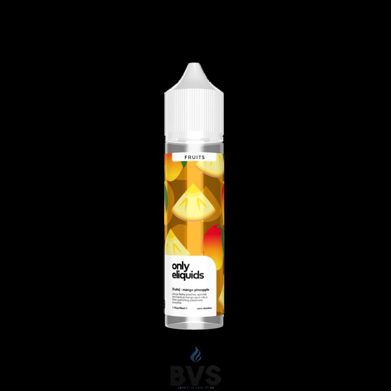 MANGO PINEAPPLE SHORTFILL E-LIQUID BY ONLY ELIQUIDS FRUITS 50ML MANGO PINEAPPLE SHORTFILL E-LIQUID BY ONLY ELIQUIDS FRUITS 50ML