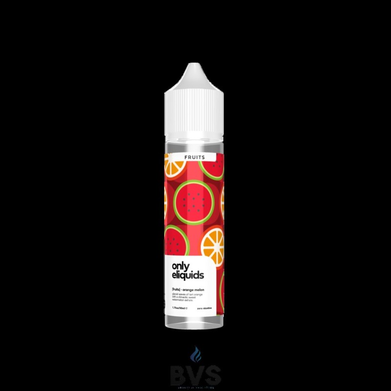 ORANGE MELON SHORTFILL E-LIQUID BY ONLY ELIQUIDS FRUITS 50ML ORANGE MELON SHORTFILL E-LIQUID BY ONLY ELIQUIDS FRUITS 50ML
