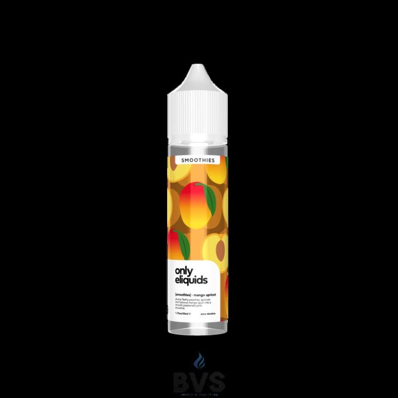 MANGO APRICOT SHORTFILL E-LIQUID BY ONLY ELIQUIDS SMOOTHIES 50ML MANGO APRICOT SHORTFILL E-LIQUID BY ONLY ELIQUIDS SMOOTHIES 50ML
