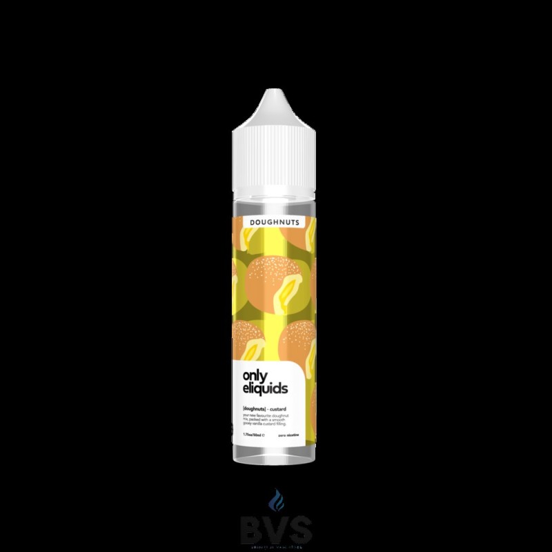 CUSTARD SHORTFILL by ONLY ELIQUIDS DOUGHNUTS 50ML CUSTARD SHORTFILL by ONLY ELIQUIDS DOUGHNUTS 50ML