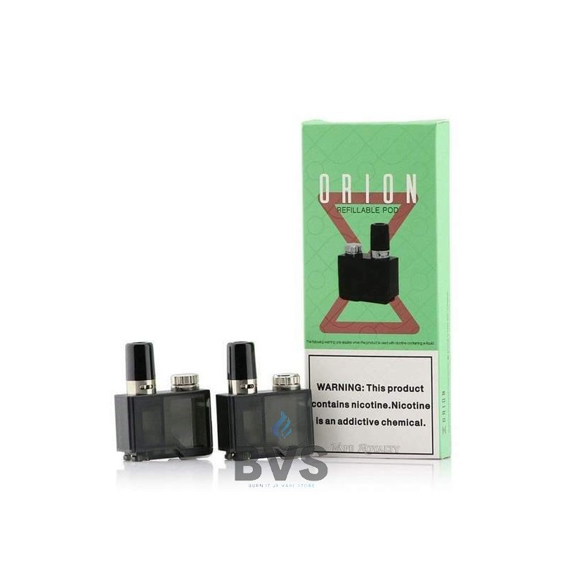 LOST VAPE ORION REFILLABLE POD SS ORGANIC COTTON 2PCS/PACK LOST VAPE ORION REFILLABLE POD SS ORGANIC COTTON 2PCS/PACK