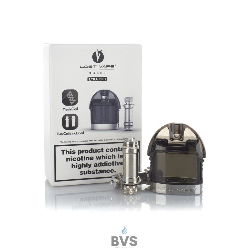LOST VAPE QUEST LYRA POD (WITH COILS) 2ML LOST VAPE QUEST LYRA POD (WITH COILS) 2ML