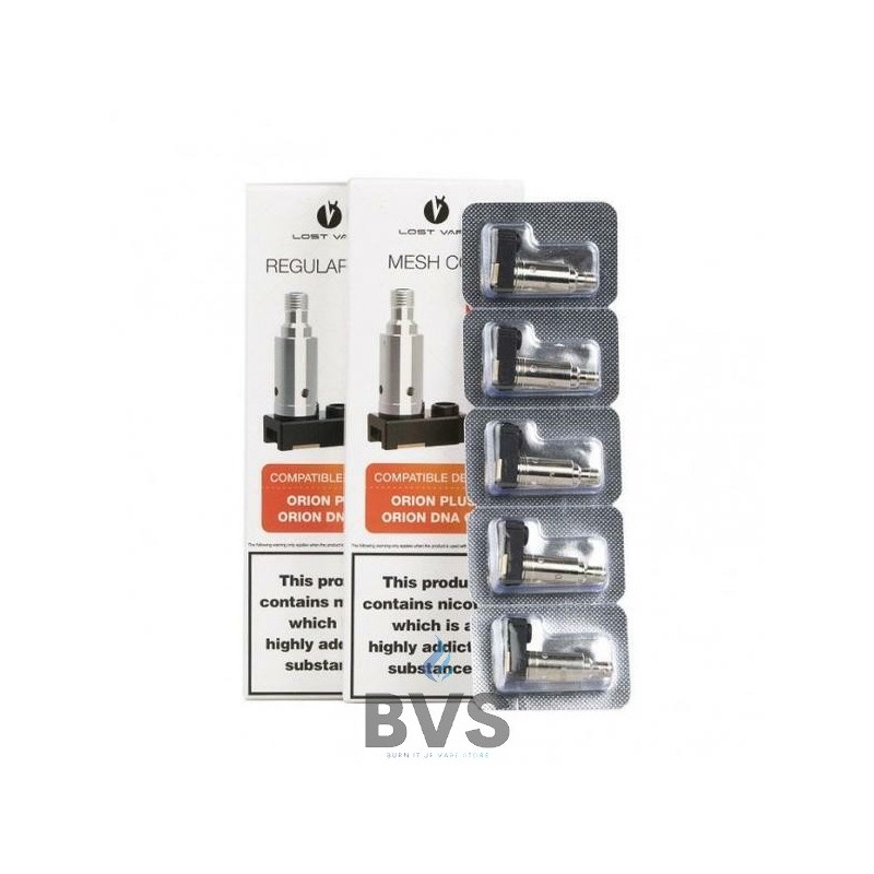 LOST VAPE ORION PLUS COIL 5 PACK LOST VAPE ORION PLUS COIL 5 PACK