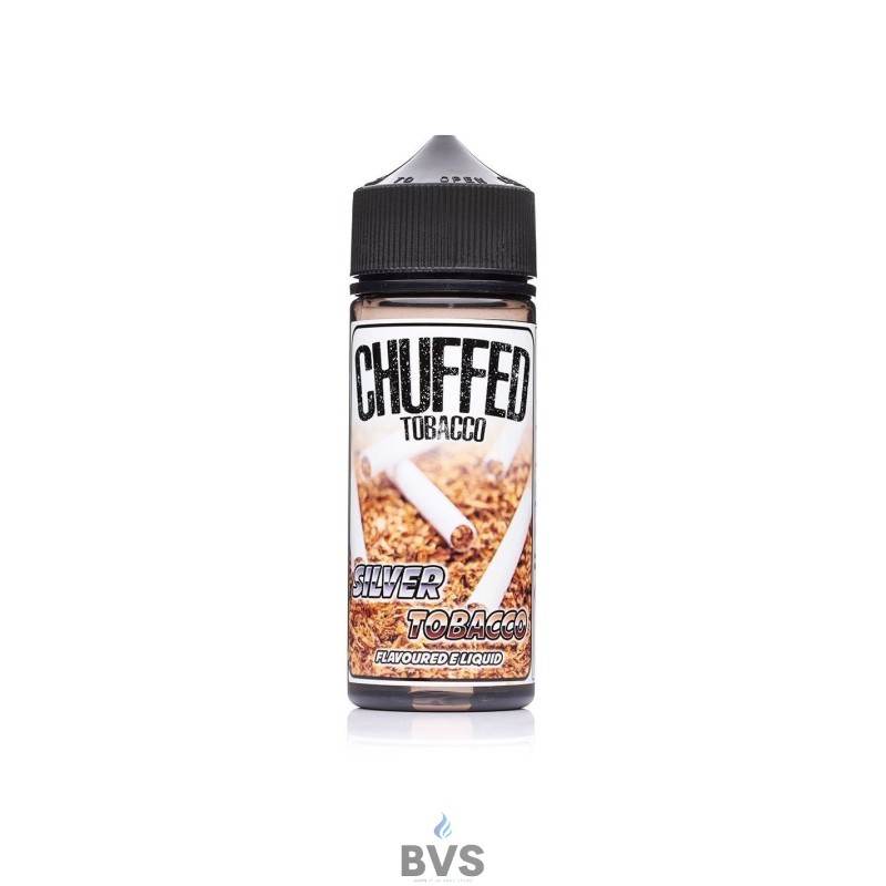 Silver Tobacco E-liquid by Chuffed 100ml Silver Tobacco E-liquid by Chuffed 100ml
