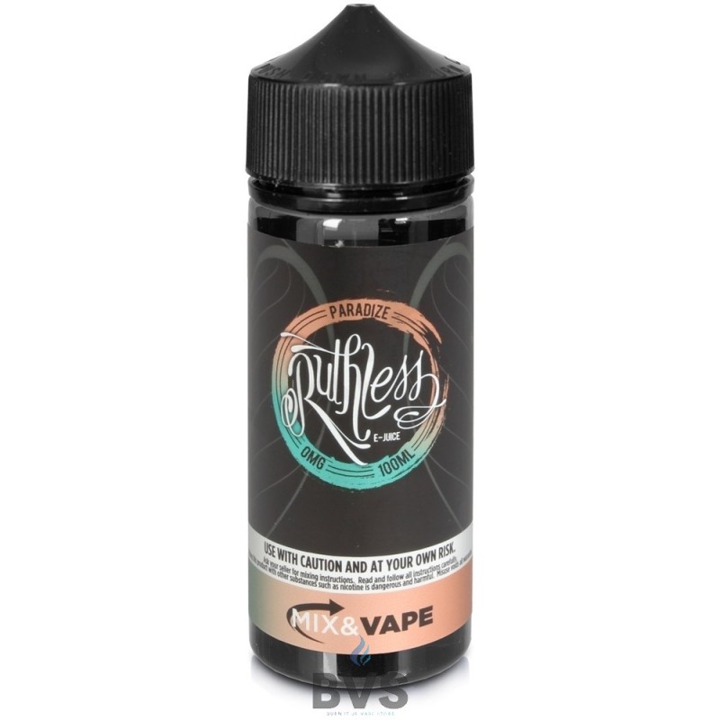 PARADIZE SHORTFILL E-LIQUID BY RUTHLESS PARADIZE SHORTFILL E-LIQUID BY RUTHLESS