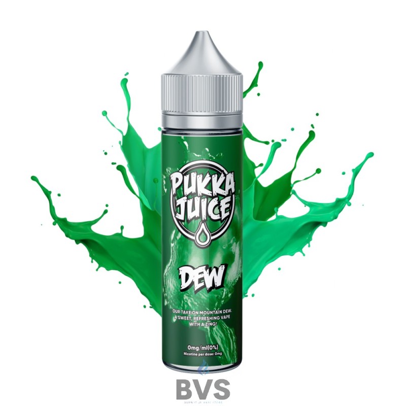 DEW SHORTFILL ELIQUID by PUKKA JUICE 50ML DEW SHORTFILL ELIQUID by PUKKA JUICE 50ML