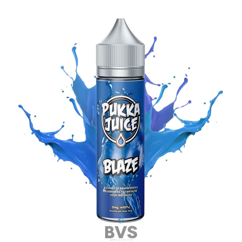 BLAZE SHORTFILL E-LIQUID BY PUKKA JUICE 50ML BLAZE SHORTFILL E-LIQUID BY PUKKA JUICE 50ML