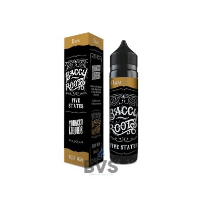 FIVE STATES SHORTFILL E-LIQUID BY BACCY ROOTS 50ML