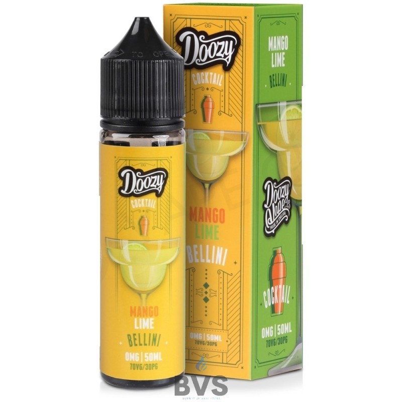 MANGO LIME BELLINI SHORTFILL E-LIQUID BY DOOZY COCKTAILS 50ML MANGO LIME BELLINI SHORTFILL E-LIQUID BY DOOZY COCKTAILS 50ML