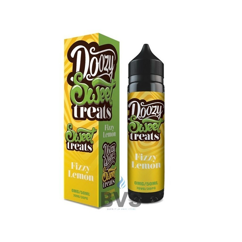 FIZZY LEMON SHORTFILL E-LIQUID BY DOOZY VAPE CO SWEET TREATS 50ML FIZZY LEMON SHORTFILL E-LIQUID BY DOOZY VAPE CO SWEET TREATS 50ML
