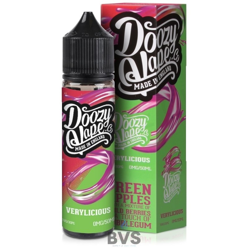 VERYLICIOUS SHORTFILL E-LIQUID BY DOOZY VAPE CO. 50ML VERYLICIOUS SHORTFILL E-LIQUID BY DOOZY VAPE CO. 50ML