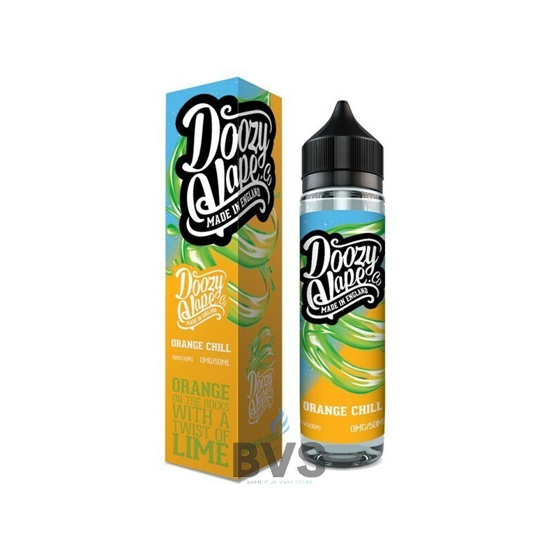 ORANGE CHILL SHORTFILL E-LIQUID BY DOOZY VAPE CO. 50ML ORANGE CHILL SHORTFILL E-LIQUID BY DOOZY VAPE CO. 50ML