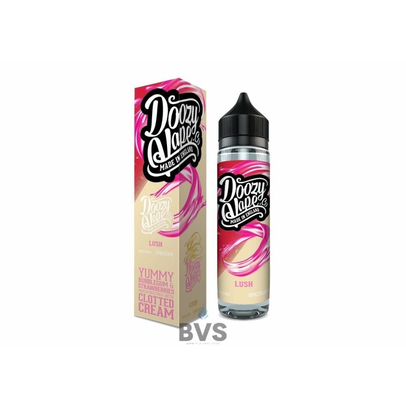 LUSH SHORTFILL E-LIQUID BY DOOZY VAPE CO. 50ML LUSH SHORTFILL E-LIQUID BY DOOZY VAPE CO. 50ML