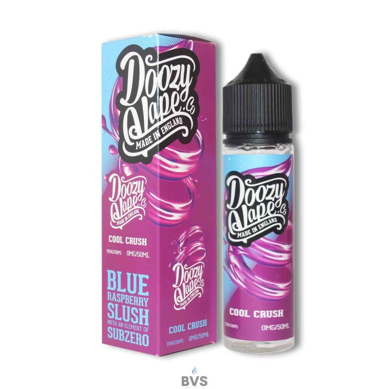 COOL CRUSH SHORTFILL ELIQUID by DOOZY VAPE 50ML COOL CRUSH SHORTFILL ELIQUID by DOOZY VAPE 50ML