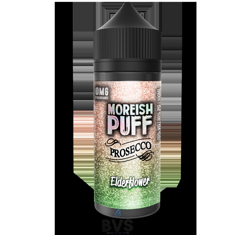ELDERFLOWER PROSECCO by MOREISH PUFF ELIQUID 100ml ELDERFLOWER PROSECCO by MOREISH PUFF ELIQUID 100ml