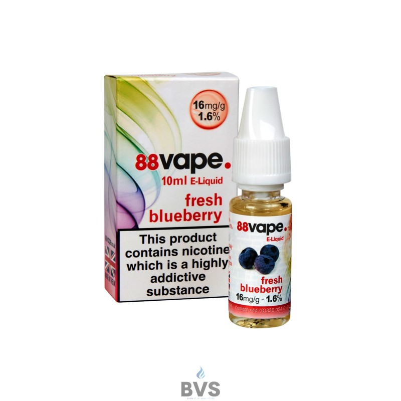 FRESH BLUEBERRY E-LIQUID BY 88VAPE FRESH BLUEBERRY E-LIQUID BY 88VAPE