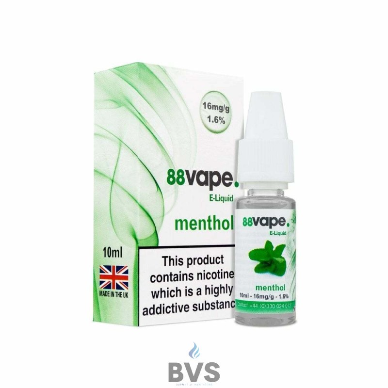 MENTHOL E-LIQUID BY 88VAPE MENTHOL E-LIQUID BY 88VAPE