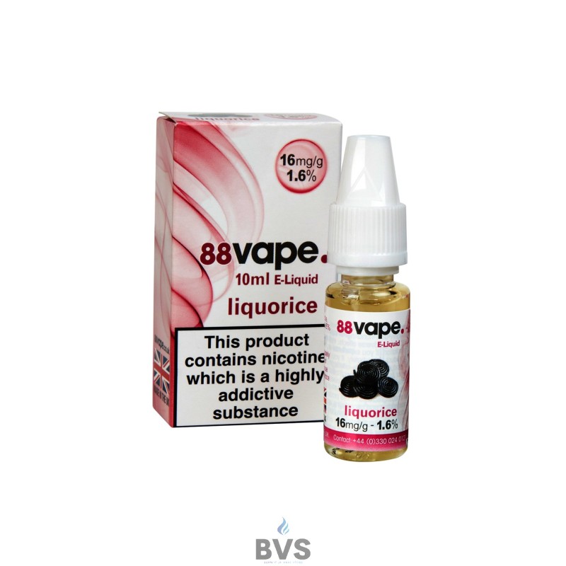 LIQUORICE E-LIQUID BY 88VAPE LIQUORICE E-LIQUID BY 88VAPE