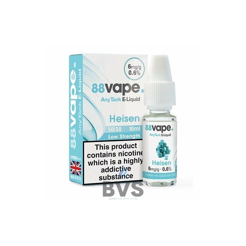 HEISEN E-LIQUID BY 88VAPE ANY TANK HEISEN E-LIQUID BY 88VAPE ANY TANK