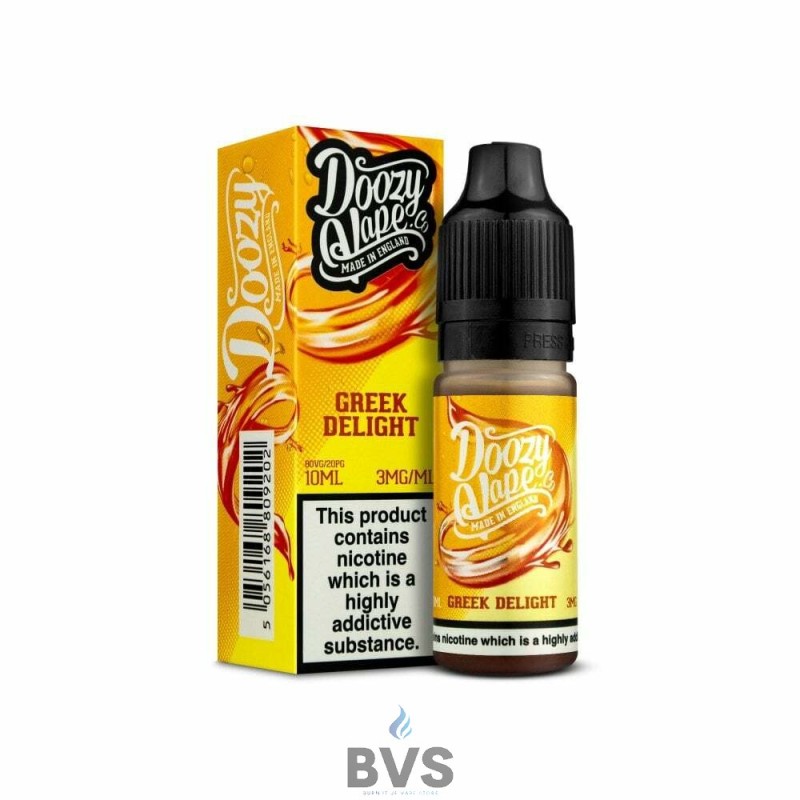 GREEK DELIGHT ELIQUID BY DOOZY VAPE GREEK DELIGHT ELIQUID BY DOOZY VAPE