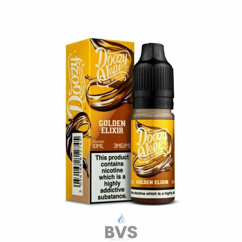 GOLDEN ELIXIR ELIQUID BY DOOZY VAPE GOLDEN ELIXIR ELIQUID BY DOOZY VAPE