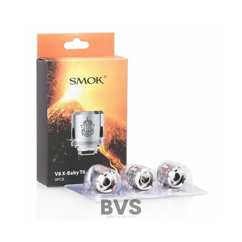 SMOK V8 X-BABY T6 VAPE COILS SMOK V8 X-BABY T6 VAPE COILS