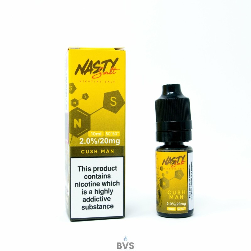CUSH MAN ELIQUID by NASTY SALTS CUSH MAN ELIQUID by NASTY SALTS
