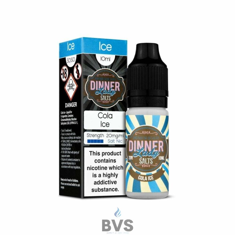 COLA ICE NIC SALT ELIQUID by DINNER LADY COLA ICE NIC SALT ELIQUID by DINNER LADY
