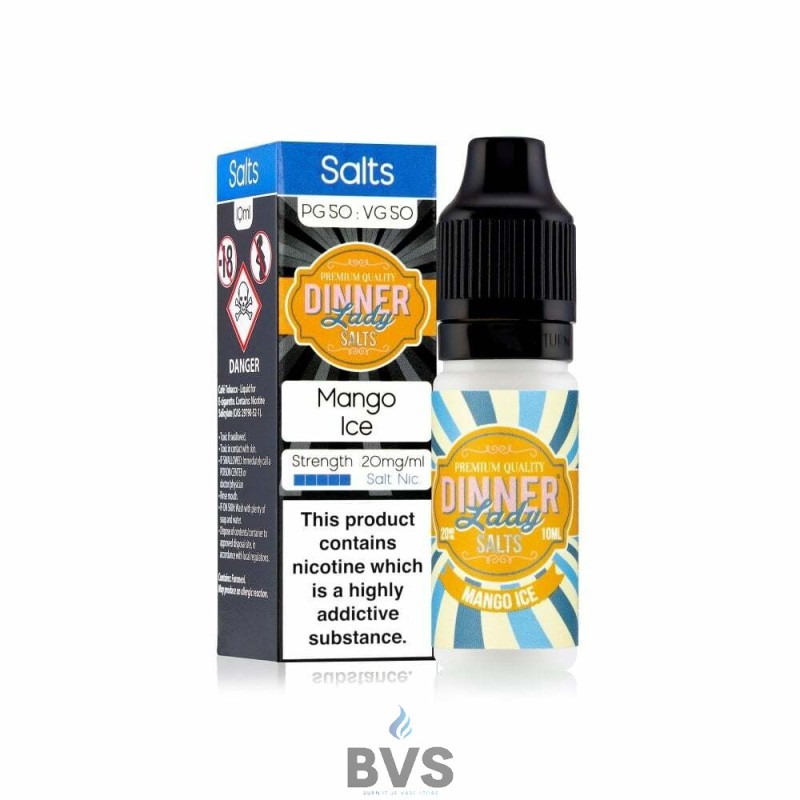 MANGO ICE NIC SALT E-LIQUID BY DINNER LADY MANGO ICE NIC SALT E-LIQUID BY DINNER LADY