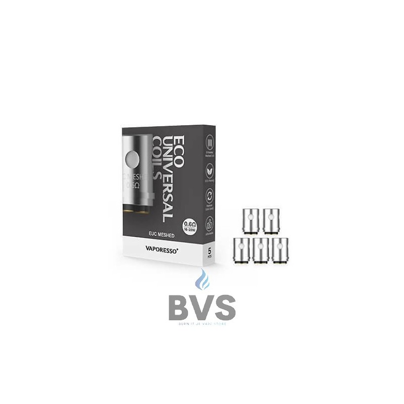 VAPORESSO EUC MESHED COIL 0.60 Ohm VAPORESSO EUC MESHED COIL 0.60 Ohm