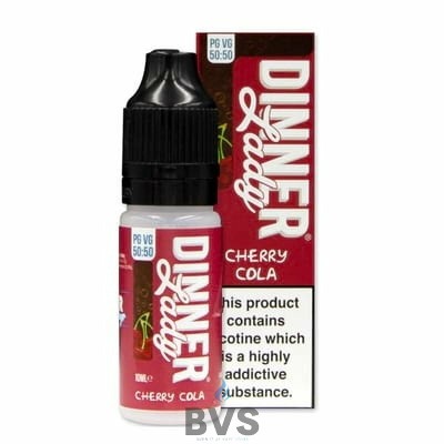CHERRY COLA ELIQUID by SUMMER HOLIDAYS & Dinner Lady 50/50