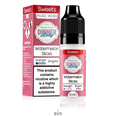 WATERMELON SLICES E-LIQUID BY DINNER LADY 50/50