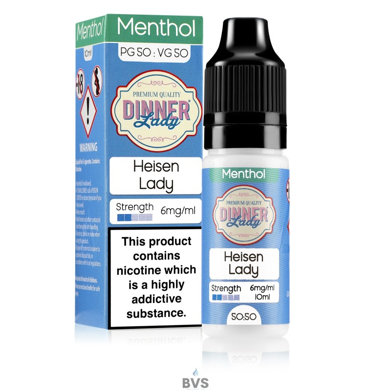 HEISEN LADY E-LIQUID BY DINNER LADY 50/50 HEISEN LADY E-LIQUID BY DINNER LADY 50/50