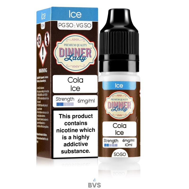 COLA ICE ELIQUID by DINNER LADY 50/50 COLA ICE ELIQUID by DINNER LADY 50/50