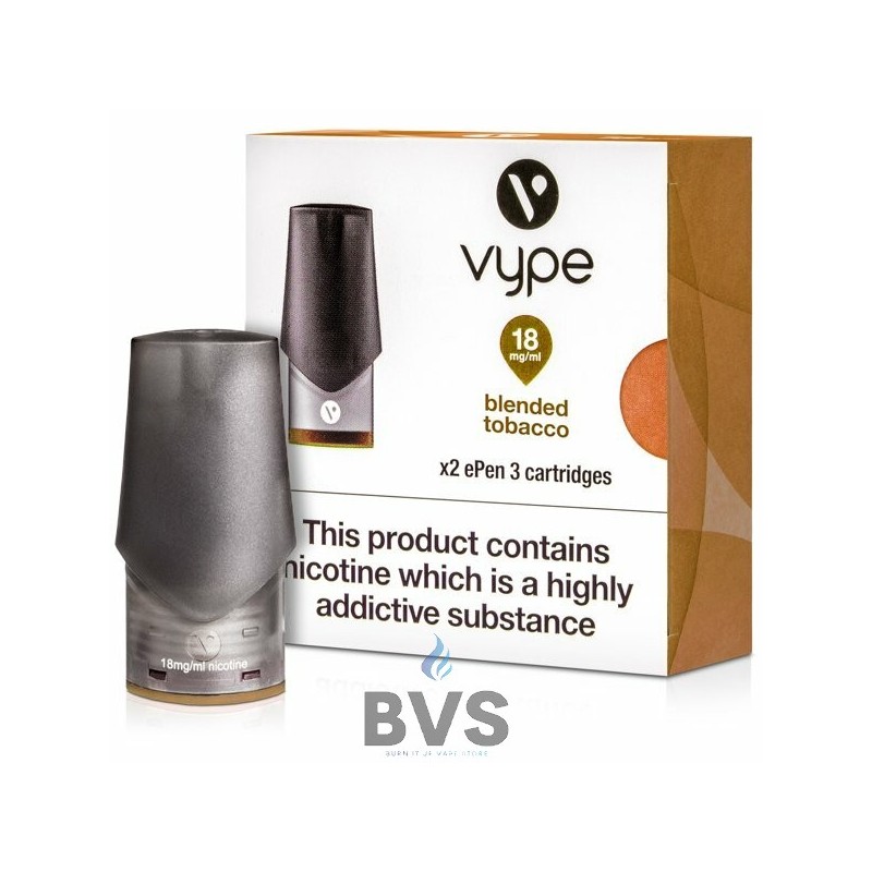 BLENDED TOBACCO EPEN 3 PREFILLED VAPE POD BY VYPE BLENDED TOBACCO EPEN 3 PREFILLED VAPE POD BY VYPE