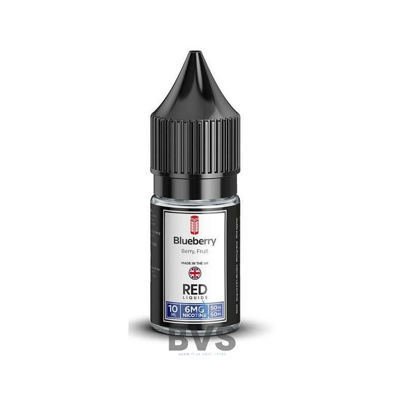BLUEBERRY E-LIQUID BY RED LIQUID 50/50 BLUEBERRY E-LIQUID BY RED LIQUID 50/50