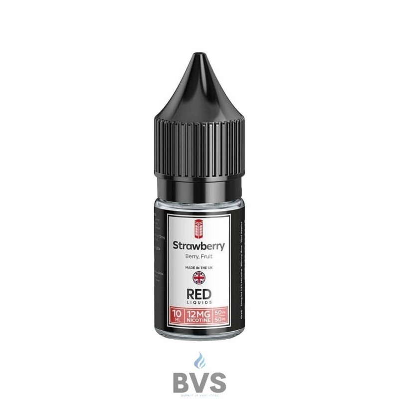 STRAWBERRY E-LIQUID BY RED LIQUID 50/50 STRAWBERRY E-LIQUID BY RED LIQUID 50/50