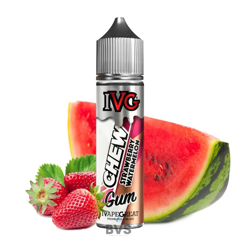 STRAWBERRY WATERMELON 50ML SHORTFILL BY IVG CHEWS STRAWBERRY WATERMELON 50ML SHORTFILL BY IVG CHEWS