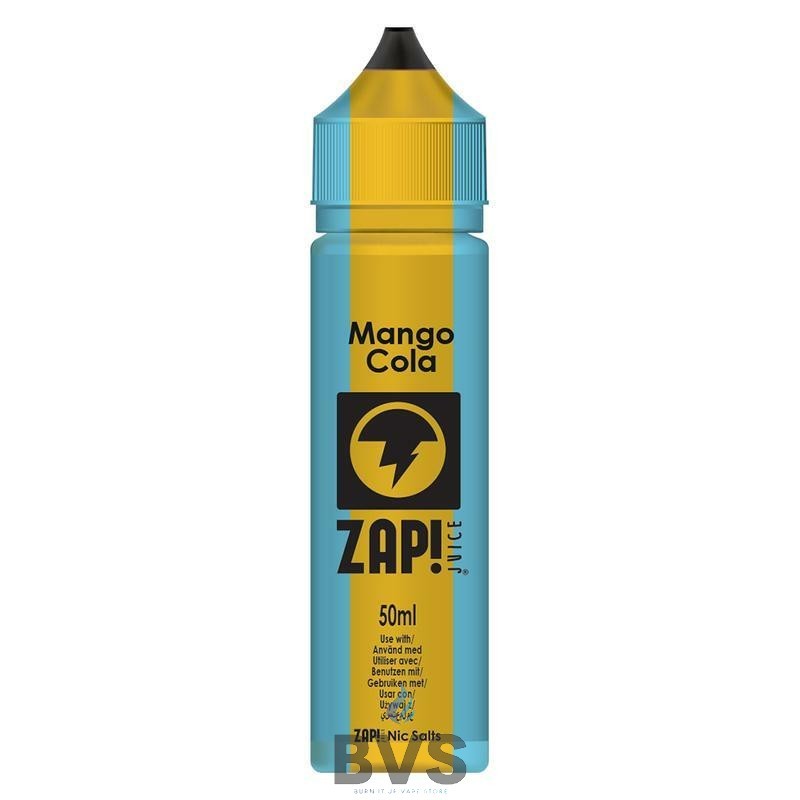 Mango Cola by Zap eLiquid 50ml Short Fill Mango Cola by Zap eLiquid 50ml Short Fill