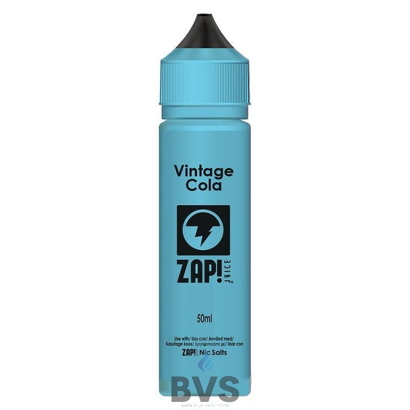 Vintage Cola by Zap E Liquid 50ml Short Fill Vintage Cola by Zap E Liquid 50ml Short Fill