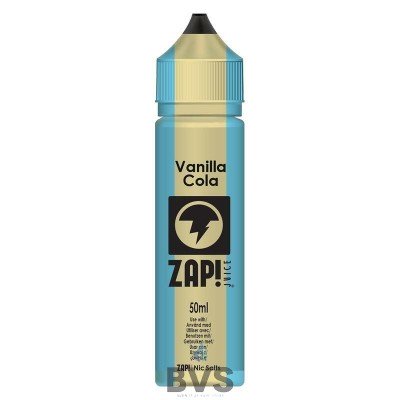 ​Vanilla Cola by Zap eLiquid 50ml Short Fill