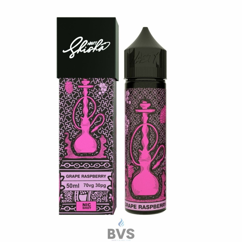 GRAPE RASPBERRY SHORTFILL BY NASTY SHISHA 50ML GRAPE RASPBERRY SHORTFILL BY NASTY SHISHA 50ML
