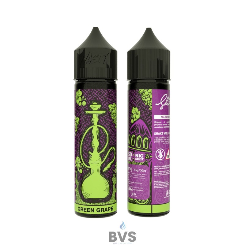 GREEN GRAPE SHORTFILL BY NASTY SHISHA 50ML GREEN GRAPE SHORTFILL BY NASTY SHISHA 50ML