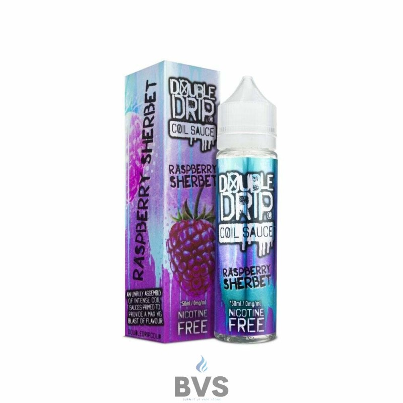 RASPBERRY SHERBET ELIQUID BY DOUBLE DRIP 50ML RASPBERRY SHERBET ELIQUID BY DOUBLE DRIP 50ML