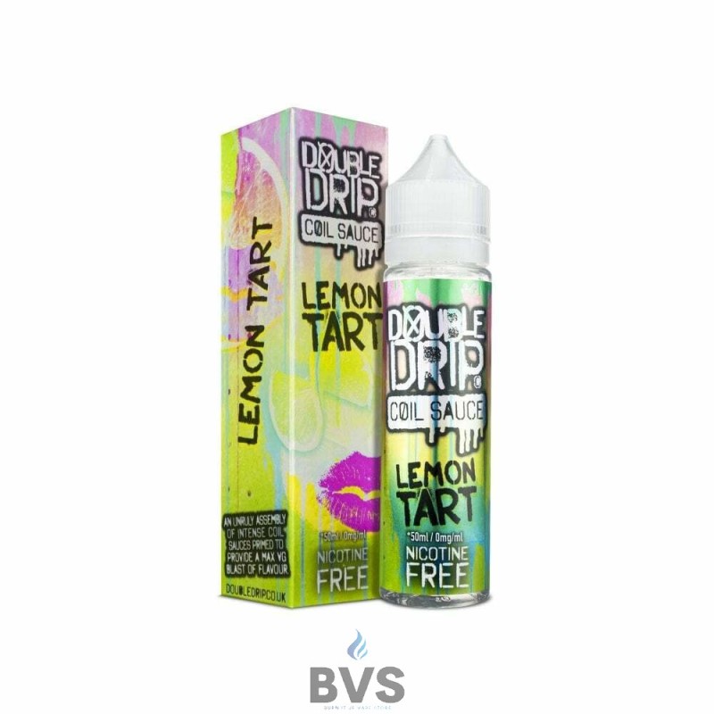 LEMON TART ELIQUID BY DOUBLE DRIP 50ML LEMON TART ELIQUID BY DOUBLE DRIP 50ML