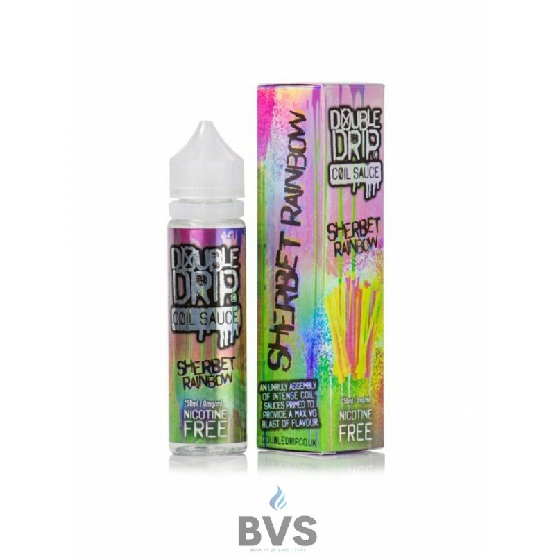 SHERBET RAINBOW ELIQUID BY DOUBLE DRIP 50ML SHERBET RAINBOW ELIQUID BY DOUBLE DRIP 50ML