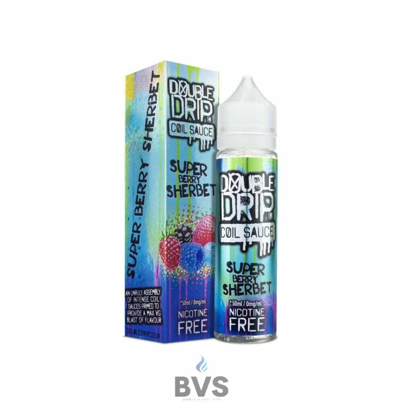 SUPER BERRY SHERBET ELIQUID BY DOUBLE DRIP 50ML SUPER BERRY SHERBET ELIQUID BY DOUBLE DRIP 50ML